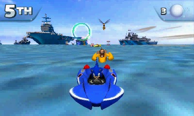 Sonic & All-Stars Racing Transformed (3DS)